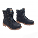 Ghete Anton Barbatesti Imblanite Black Cod 8180 - Ghete-oferit de denyonline.ro