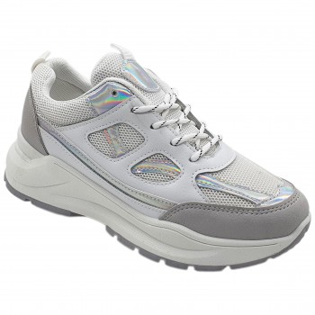 Pantofi Casual Ruby Alb Cod 3021