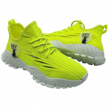  Pantofi Sport Casual Zenito  Galben  Cod 2215