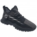 Pantofi Sport Casual Zenito Negru Monocrom Cod 2214 - Pantofi sport-oferit de denyonline.ro