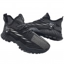 Pantofi Sport Casual Zenito Negru Monocrom Cod 2214 - Pantofi sport-oferit de denyonline.ro