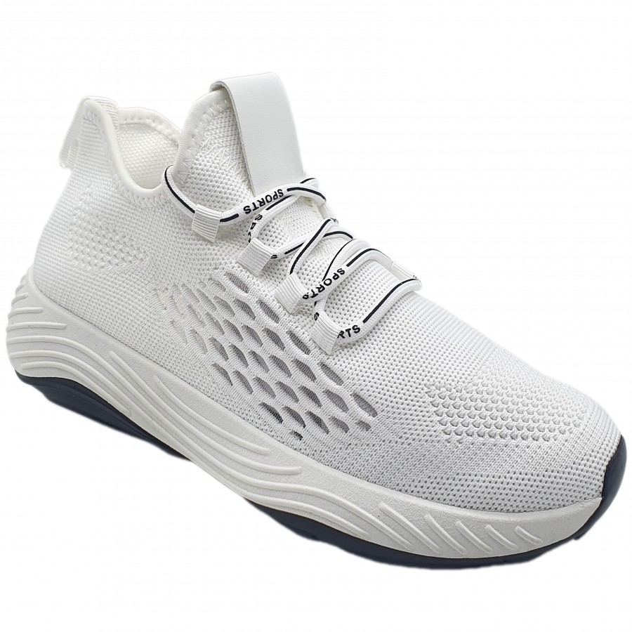 Pantofi Casual Clima Alb Cod 5015 - Pantofi sport-oferit de denyonline.ro