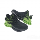  Pantofi Sport Bryant Negru Verde Cod 5562 oferit de denyonline.ro