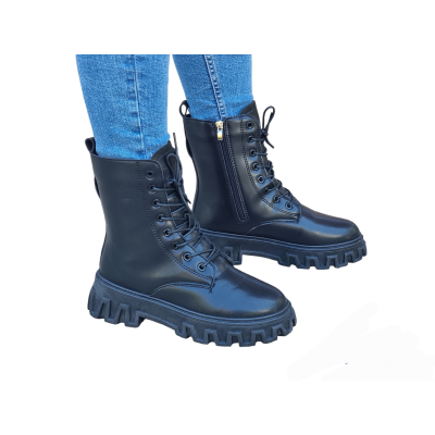 Ghete Lisa Negru Imblanite Cod 4538