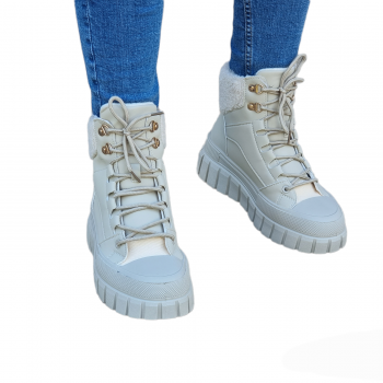 Ghete Dama Lynette Beige Cod 4246