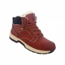 Ghete Bocanci Junior imblanite Dark-Brown Copii. Cod 115 - Ghete-oferit de denyonline.ro