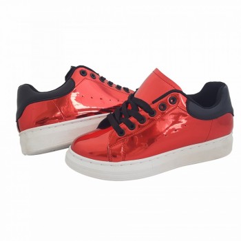 Pantofi Casual Eso Rosu Cod 66