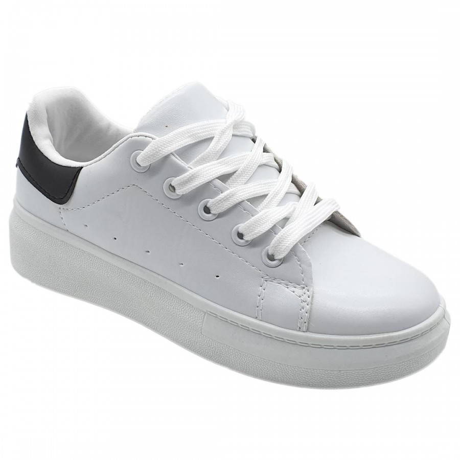 Pantofi Casual Edy White Black Cod 2067 - Oferta 1+1 Gratis-oferit de denyonline.ro Pantofi Casual Edy White Black Cod 2067 - Oferta 1+1 Gratis-oferit de denyonline.ro