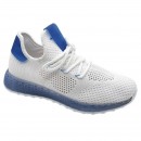 Pantofi  Sport Diva  White Blue Cod 2075 - Oferta 1+1 Gratis-oferit de denyonline.ro