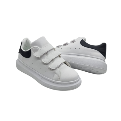  Pantofi  Sport Casual Alb Negru Cod 330